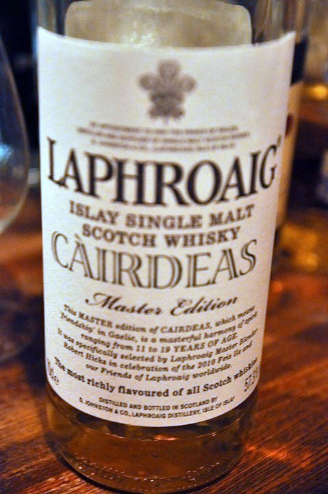 ラフロイグ　Laphroaig NAS  ‘Cairdeas’ (57.3%, OB, 2010)　Master  Edition