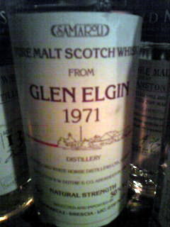 グレンエルギン Glen Elgin 1971/1985 (50%, Samaroli, White Label w. Distillery drawing, 75cl)