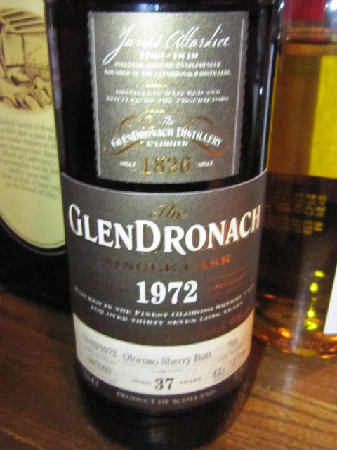 グレンドロナック　Glendronach 37yo 1972/2009 (53.3%, OB for LMdW, Cask#705, 275 Bts.) 1972.2.28-2009.08　121/275 bts  Oloroso Sherry Butt