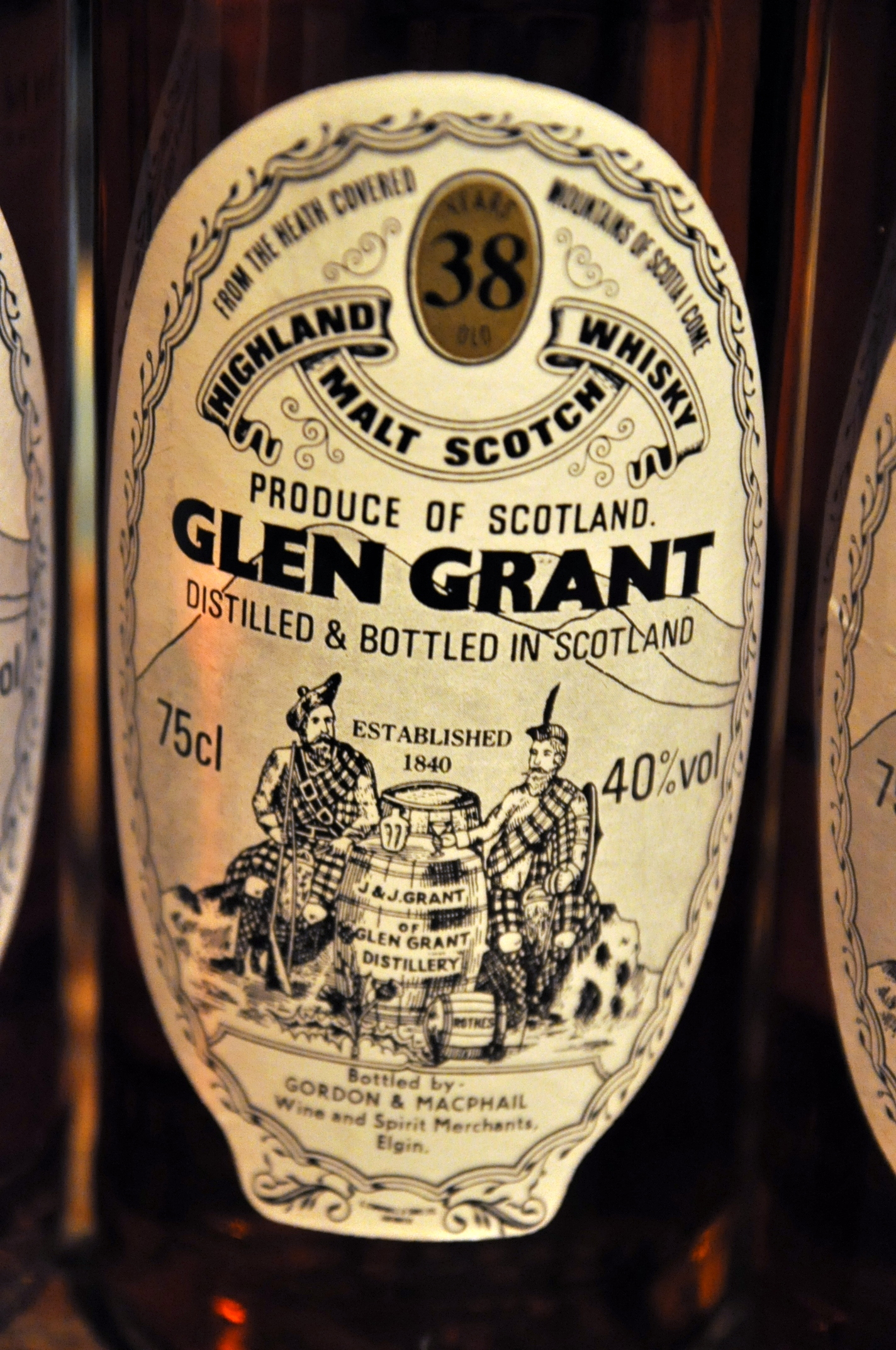 グレングラント Glen Grant 1949 38yo (40%, G&M Licensed bottling for Sestante, 75cl)