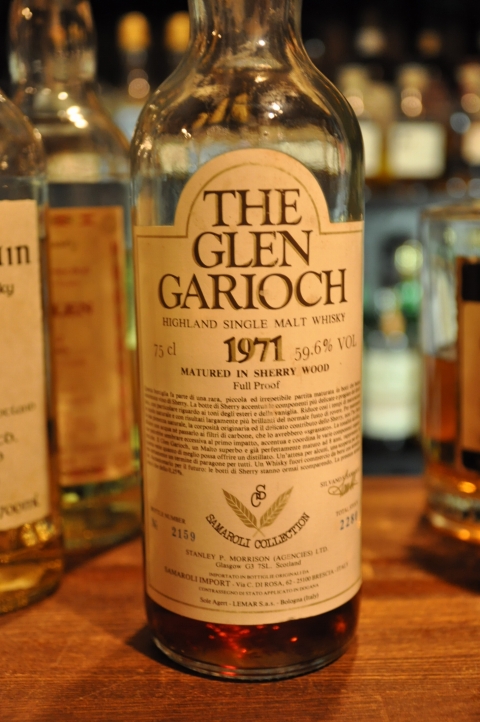 グレンギリー  Glen Garioch 1971  (59.6%, OB  for Samaroli, 2280 bottles, sherry, 75cl)　2159/2280　