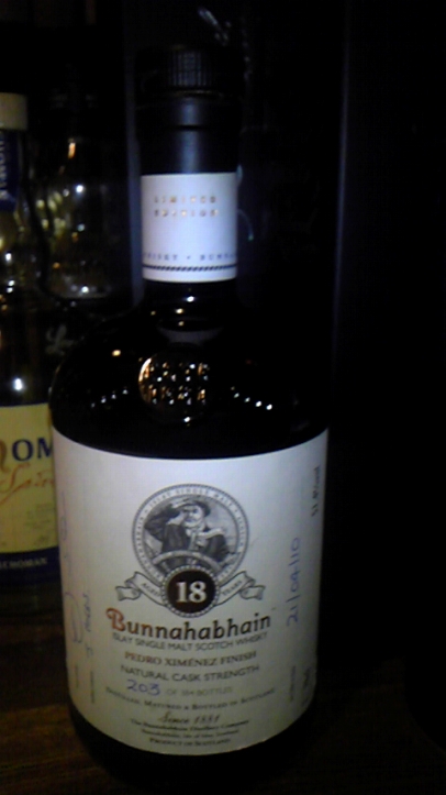 ブナハーブン Bunnahabhain 18yo  “Feis Isle 2010”  (51.4%, OB, PEDRO  XIMENEZ　FINISH,  203/384 Bts, ) Filled 2104110, J.Mollis