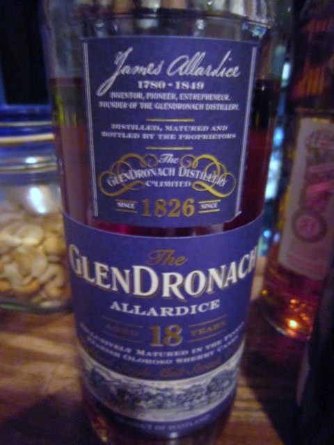 グレンドロナック　Glendronach 18yo ‘Allardice’ (46%, OB, Oloroso Sherry, Lot #1, 6600 Bts., B04/’09)