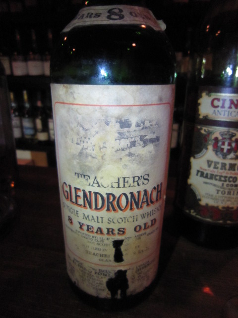 グレンドロナック Glendronach 8yo (43%, OB, Teacher’s, green tall bottle,75cl)