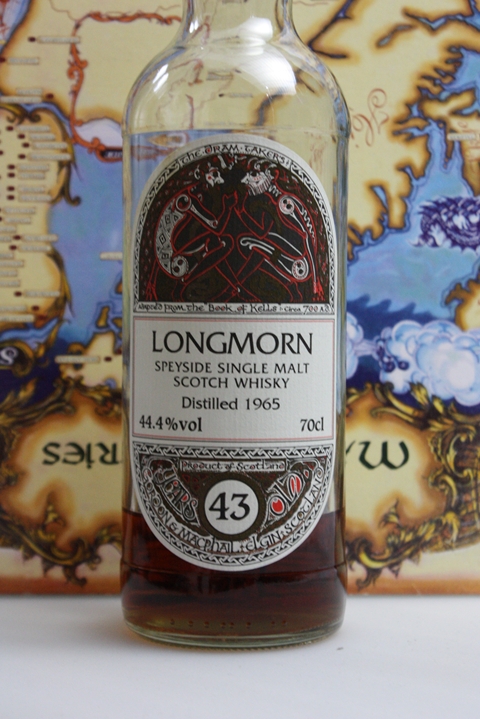 Longmorn 43year 1965/2009(44.4%,Gordon & MacPhail for JIS, book of kells label)