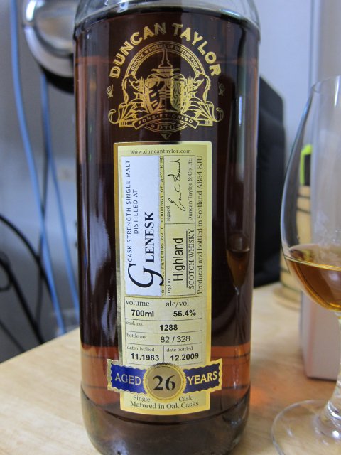 DTグレネスク1983-2009（26年）#1288　Sherry cask　56.4%