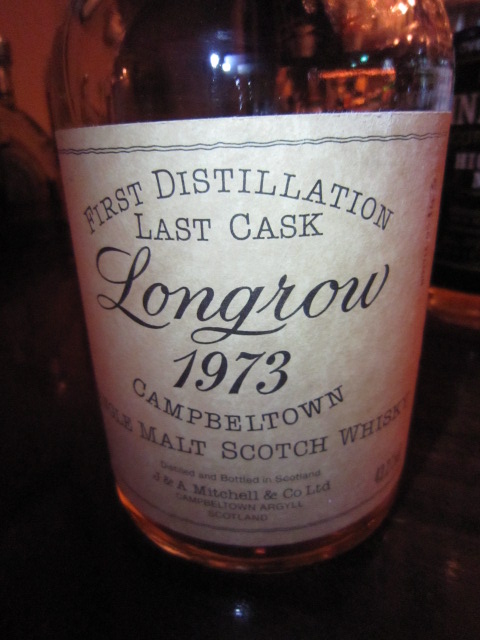 ロングロウ　Longrow 1973 (43.2%, OB, “FIRST DISTILLATION LAST CASK”)