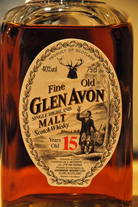 マッカラン Glen Avon 15yo (40%, G&M for Sestante, +/-1980, Macallan)