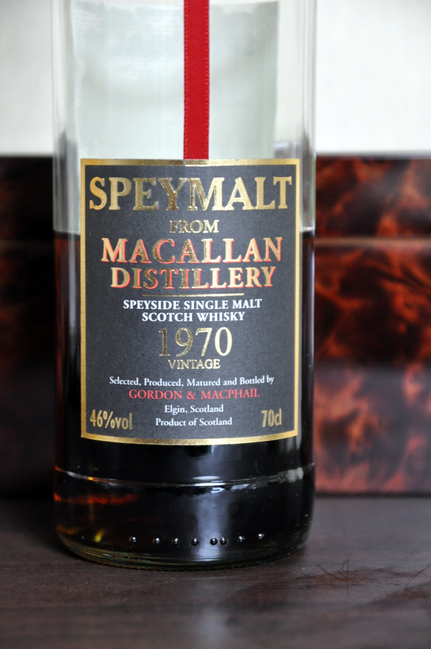 マッカラン Macallan 1970/2009 (46%, G&M Speymalt for LMdW, First Fill sherry cask #8326, 524 Bts.) 2009