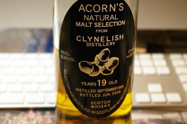 クライネリッシュ Clynelish 19yo 1989/2009 (55.4%, Acorn, C.#6076)