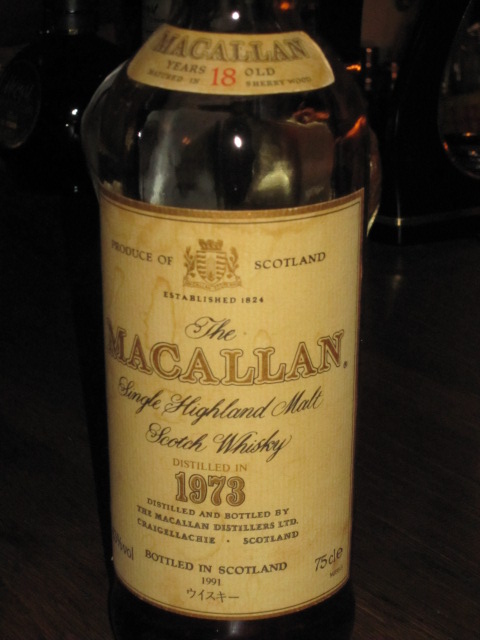 マッカラン Macallan 18yo 1973/1991 (43%, OB)