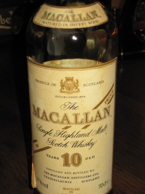 マッカラン Macallan 10yo ‘100 Proof’ (57%, OB, mid 1990’s, Japan)