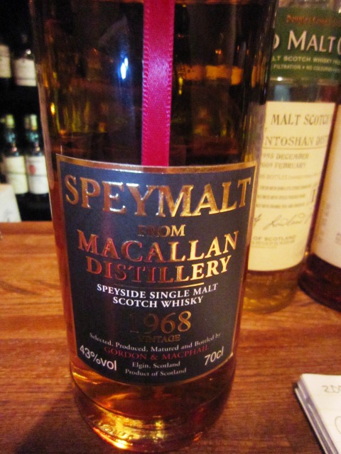 マッカラン　Macallan 1968-2009 (43%, G&M, Speymalt)　日本国内向け　70CL