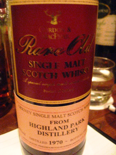 ハイランドパーク Highland Park 1970/2008 (43%, G&M Rare Old, 1st fill Sherry Butt)