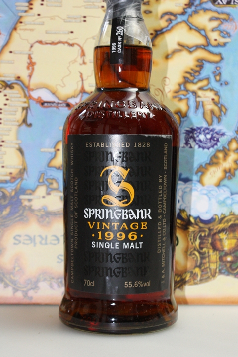 Springbank 1996/2009 (OB,55.6%,CaskNo 260,1/588,Exclusive for Oddbins)