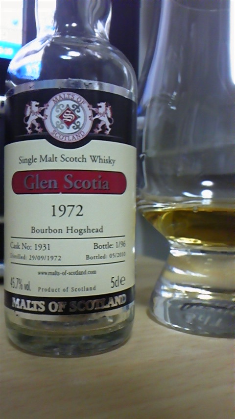 MoS Glen Scotia 1972/2010 45.7％ #1931