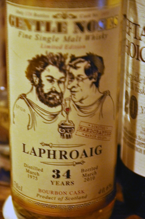 ラフロイグ　Laphroaig 34yo 1975/2010 (40.6%, Jack Wieber, Gentle Noses, C#1035, 120Bts, Bourbon Cask)