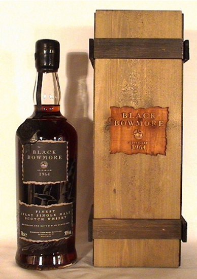 ボウモア　Bowmore 1964/1993 ‘Black’ (50%, OB, 2000 Bts., First edition)