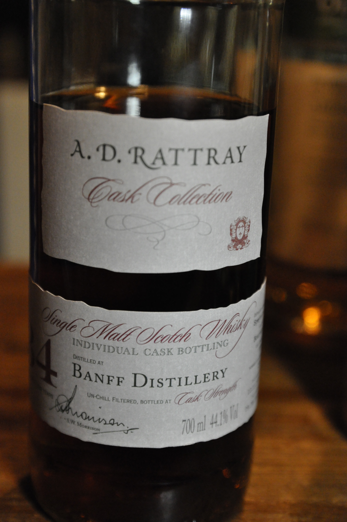 バンフ　Banff 34 yo 1975/2010 (44.1%, A.D. Rattray, cask #3354, 250 bottles)