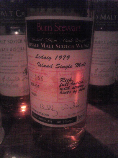 レダイグ　Ledaig 1979 (48.1%, OB, burn stewart by Billy Walker)