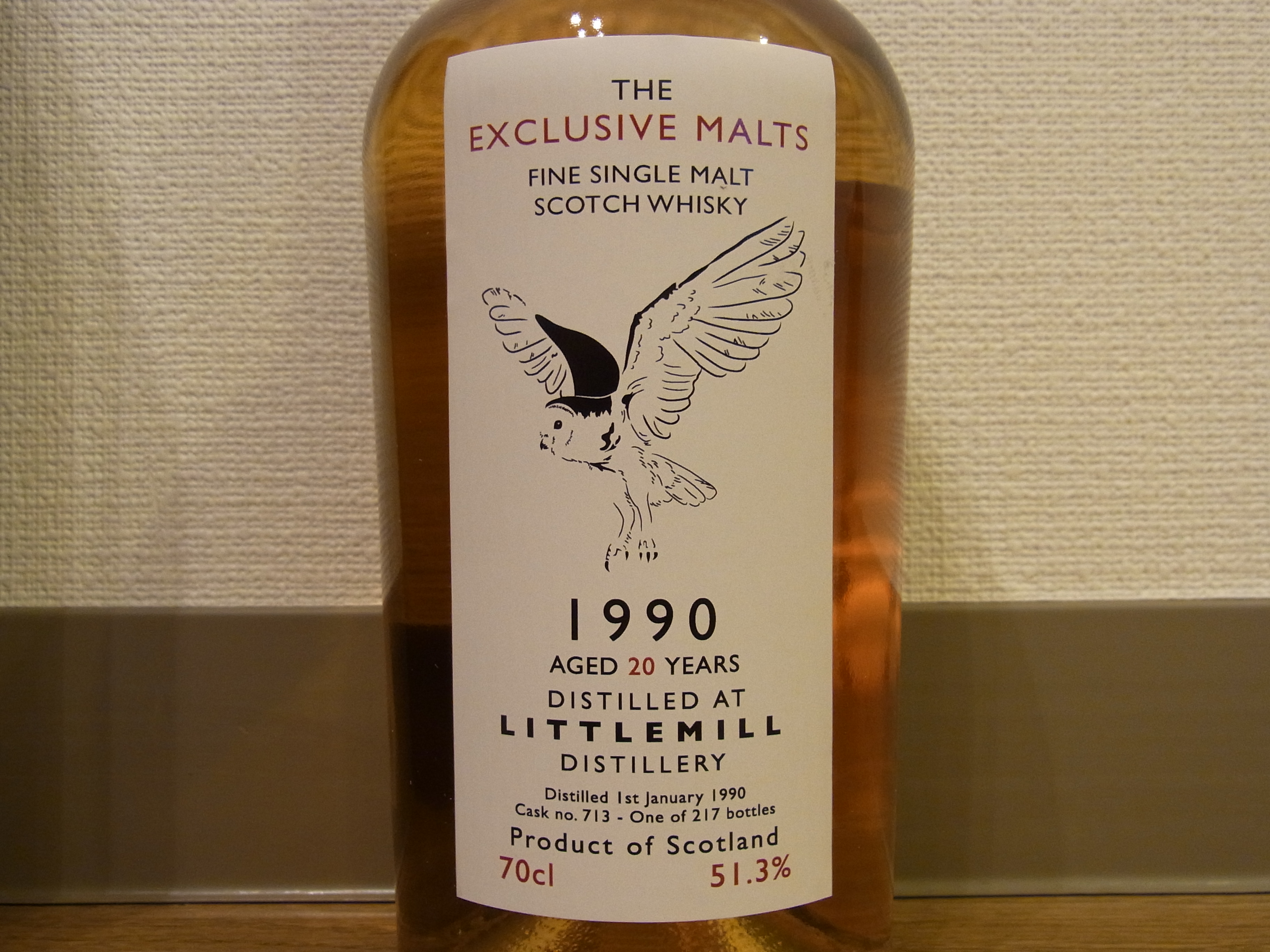 LITTLEMILL 1990-2010 20yo 51.3% THE EXCLUSIVE MALTS