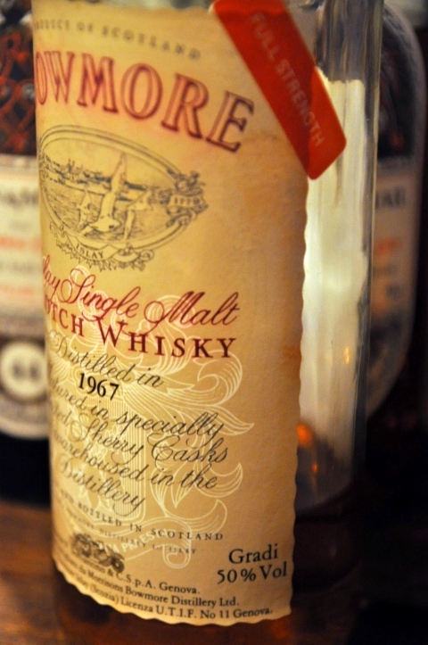 ボウモア　Bowmore 1967 (50%, OB,”Full Strength”, Sherry cask)