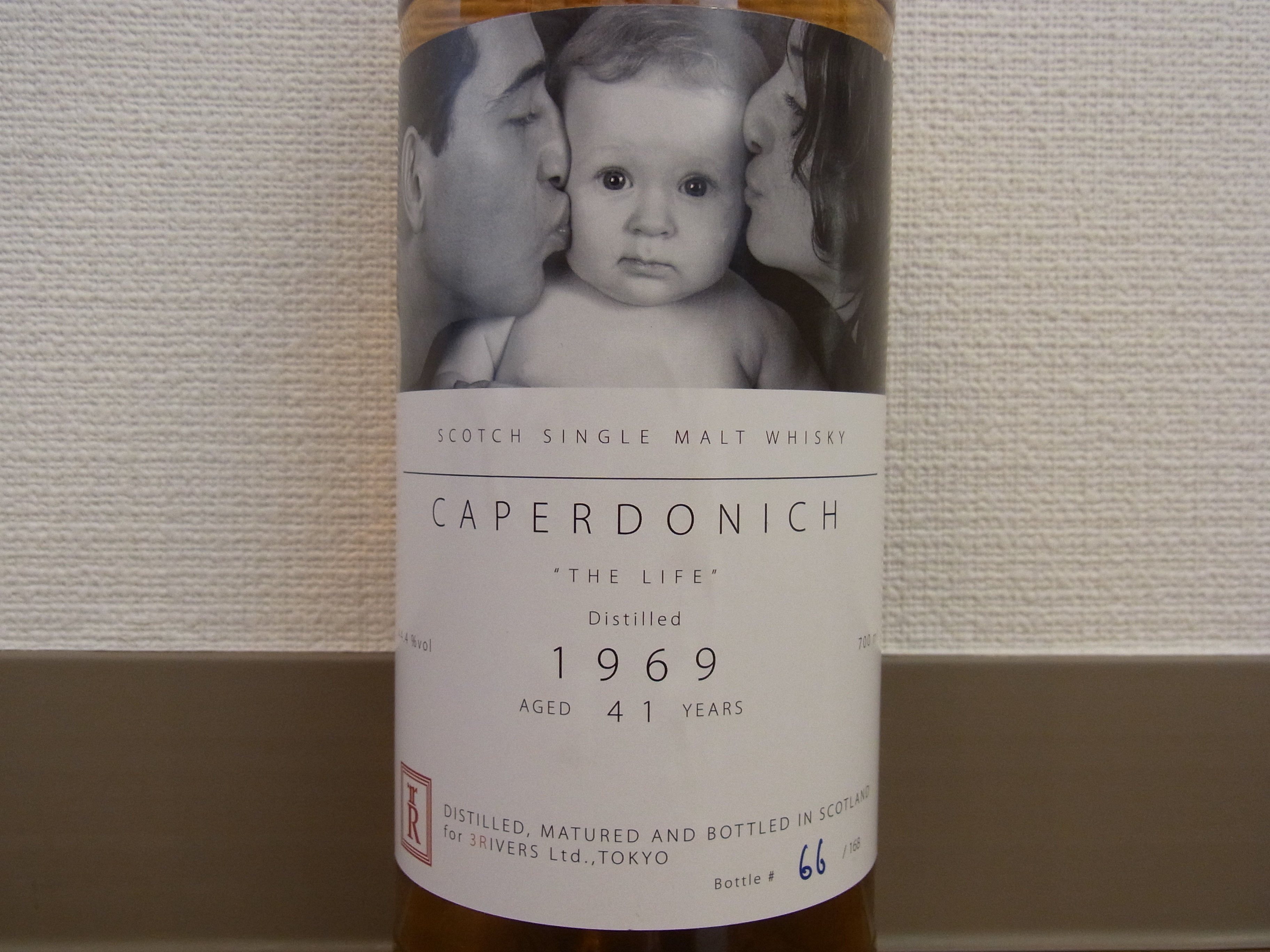 キャパドニック CAPERDONICH 1969-2010 41yo TR “THE LIFE” 44.4%