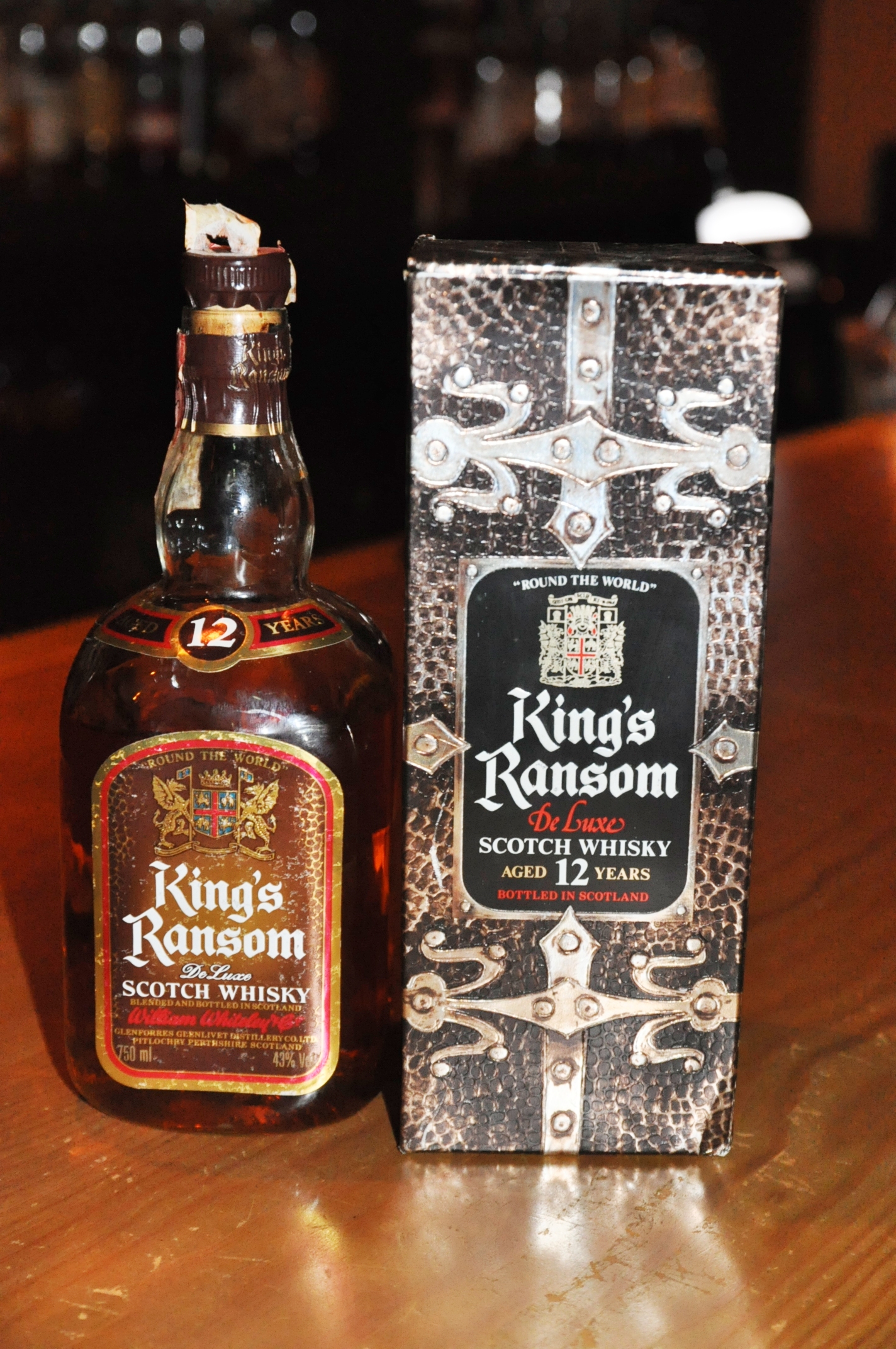 キングスランサム　King’s Ransom  12yo (43%, William Whiteley.co. 1980’s)