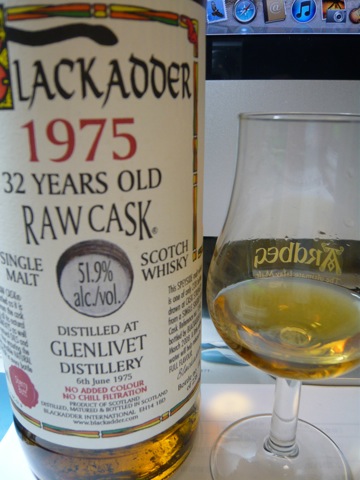 GLENLIVET 32 BLACKADDER RAWCASK.