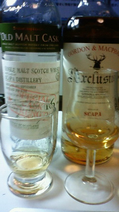 G&M/Exclusive/Scapa/1993 Distilled/2010 Bottled/1st fill Bourbon Barrel /Cask#1736/113 of 209/ 57％