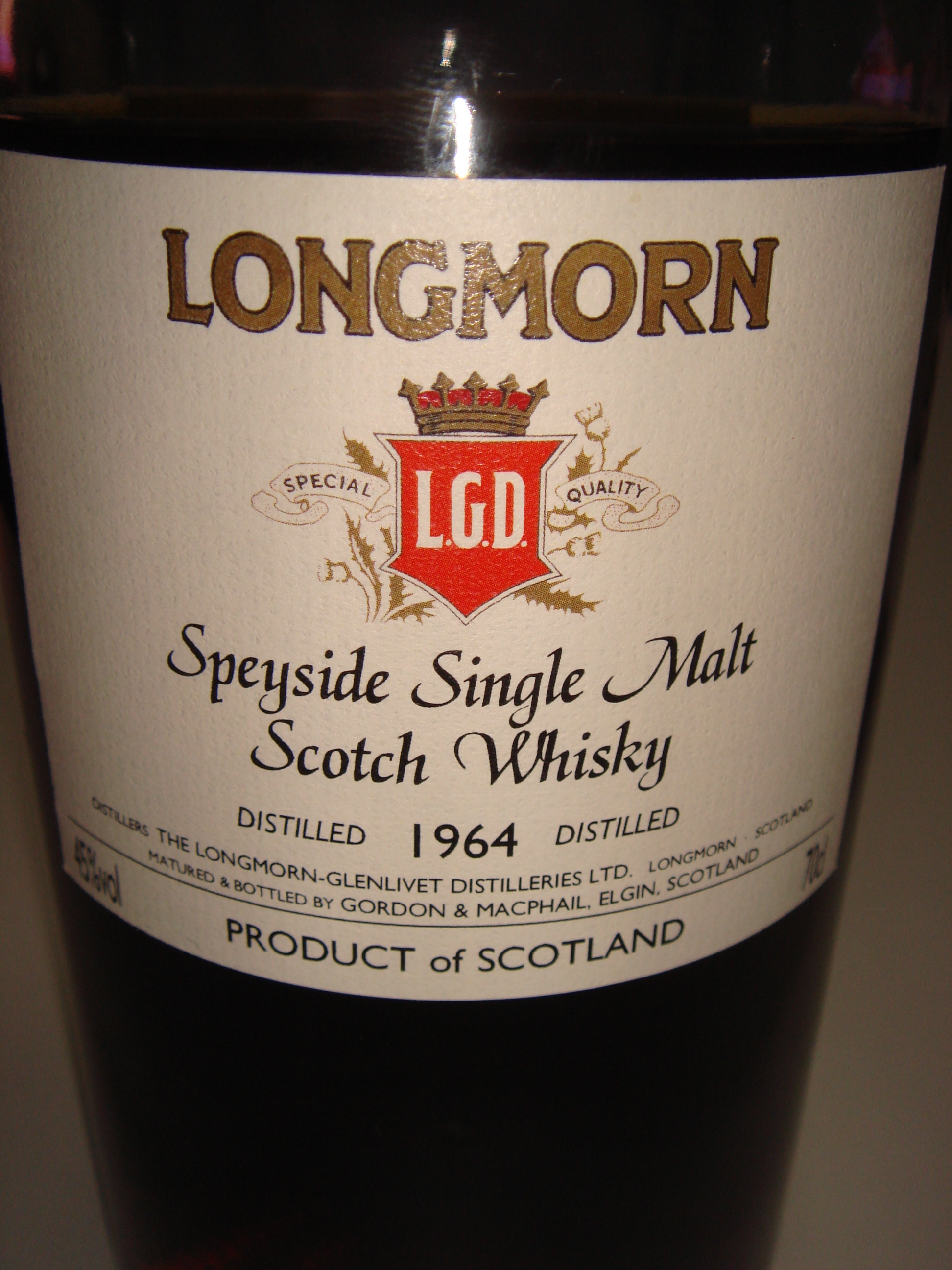Longmorn 1964 – 2010 / G&M 46年 LMdW向け