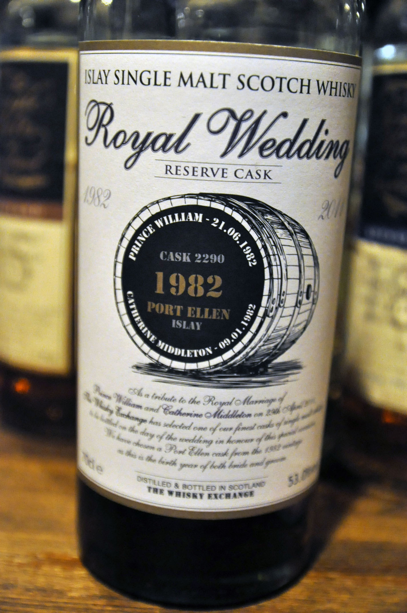 ポートエレン　Port Ellen 1982/2011　(53%, The Whisky Exchange, Royal Wedding Reserve Cask #2290)