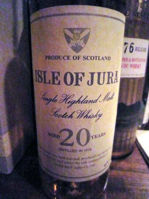 アイル　オブ　ジュラ　Isle of Jura 20yo　1975 (43%, スコッチモルト販売)