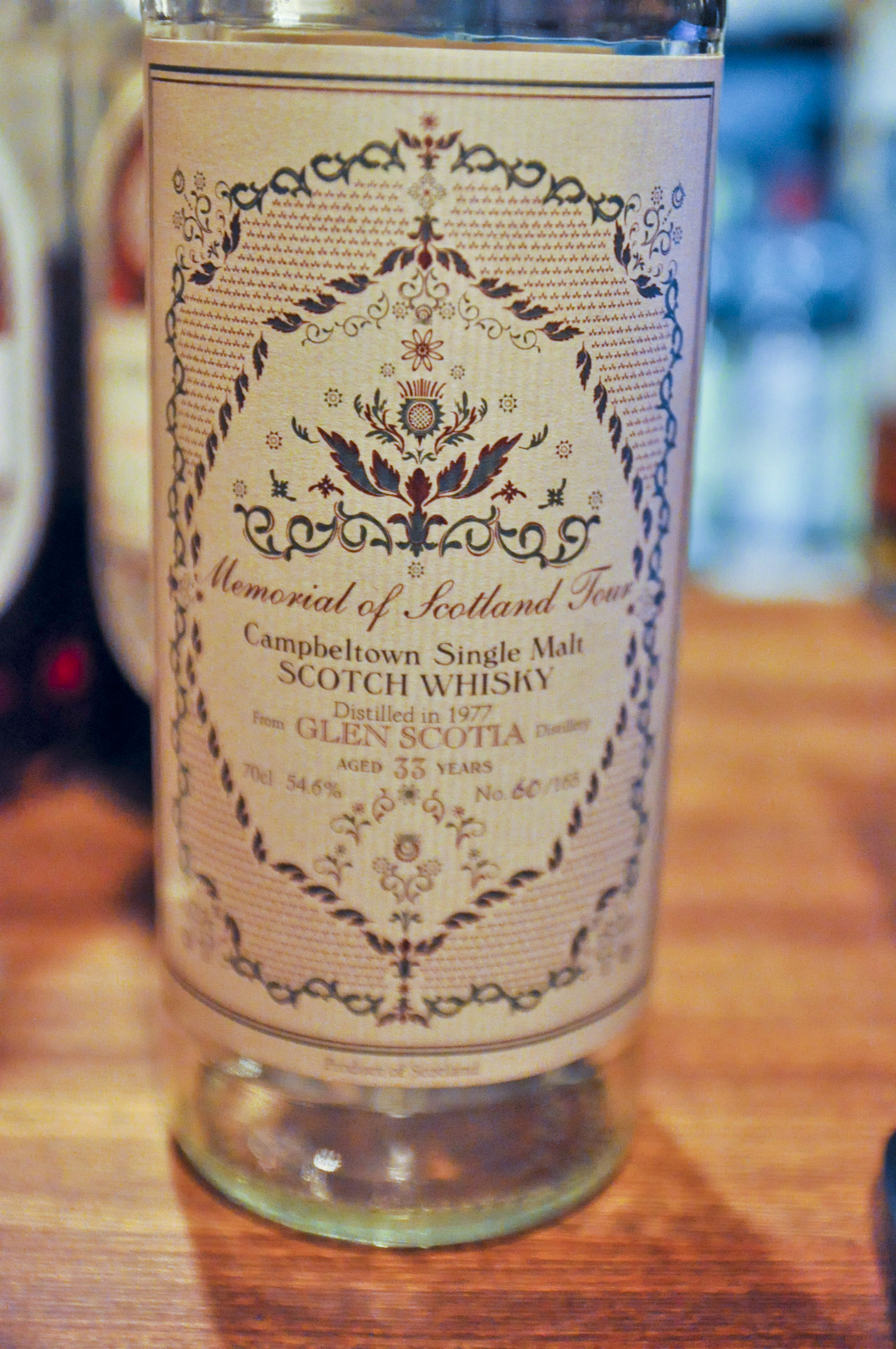 グレンスコシア　Glen Scotia 33yo 1977/2011 (54.6%, Memorial of Scotland Tour 2010, 60/165 bts, 70cl)