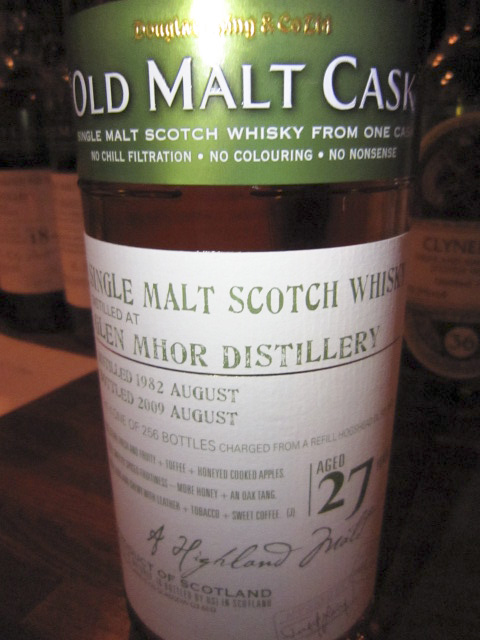 グレンモール Glen Mhor 27yo 1982/2009 (50%, Douglas Laing OMC, 256 Bts.) REFILL HOGSHEAD