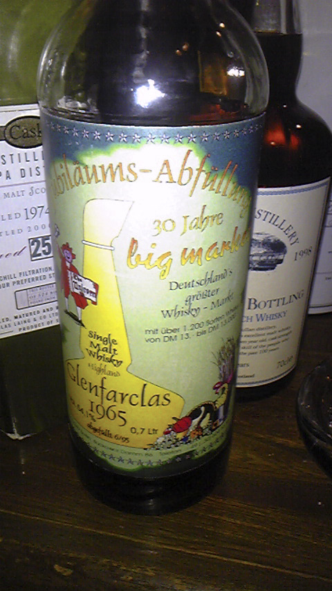 グレンファークラス　Glenfarclas 1965/1995　(54.1%, JUBILAUMS-ABFULLUNY, 95btls, 70CL)