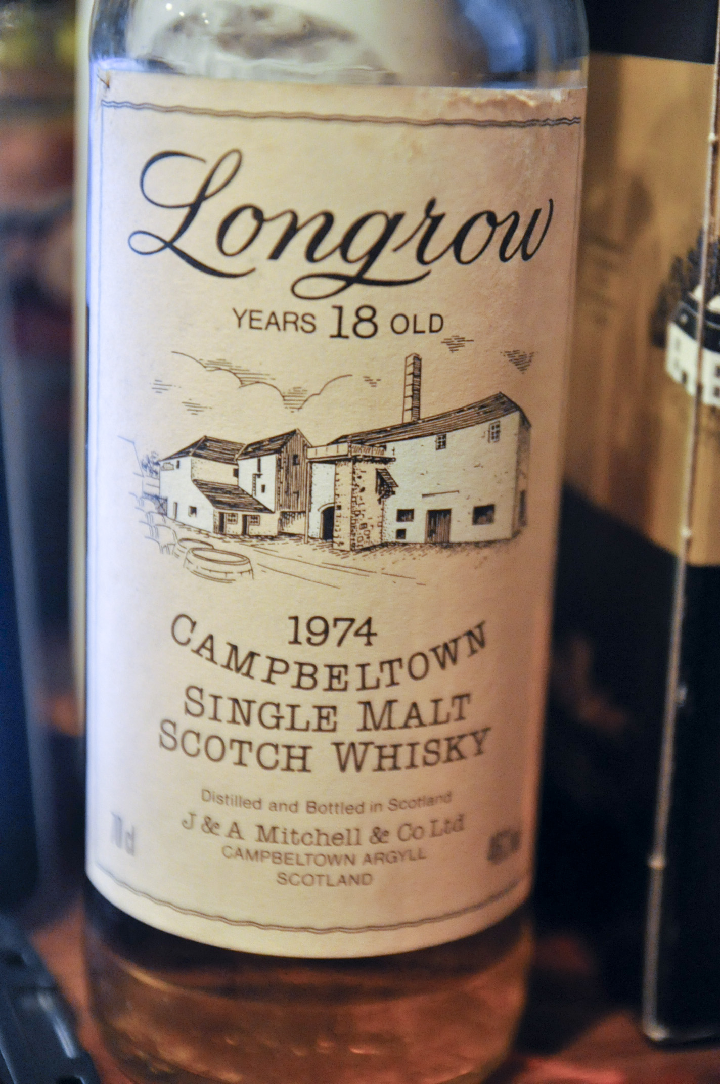 ロングロウ　Longrow 18yo 1974 (46%, OB)