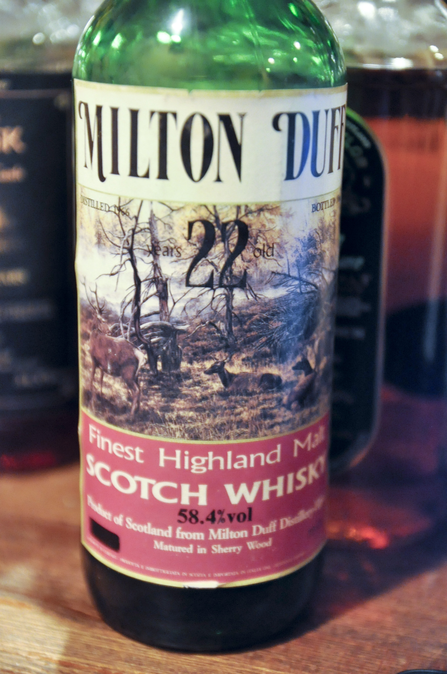 ミルトンダフ　Miltonduff 22yo 1966/1988 (58.4%, Sestante, Sherry, 75cl)