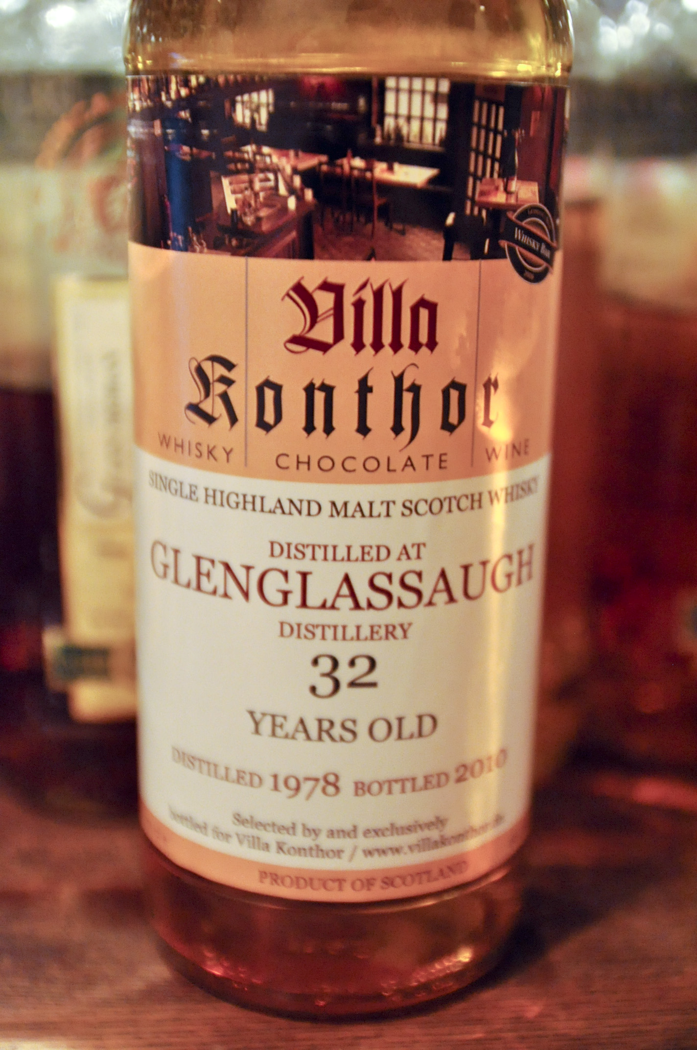 グレングラッサ Glenglassaugh 32yo 1978/2010 (46.2%, Villa Konthor, 70cl)