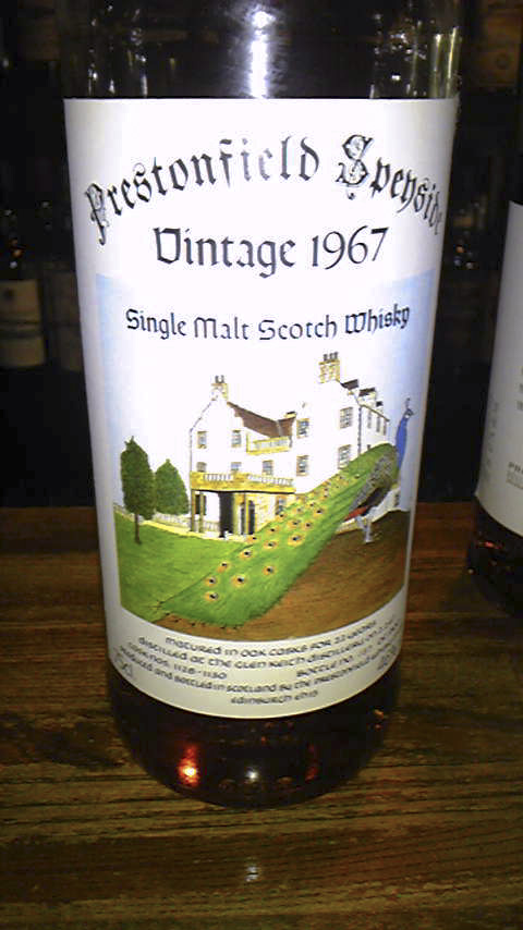 グレンキース Glen Keith 22yo 1967/1989 (46%, Signatory for Prestonfield Whisky Co. Ltd, Oak Cask, C#1128-1130  )