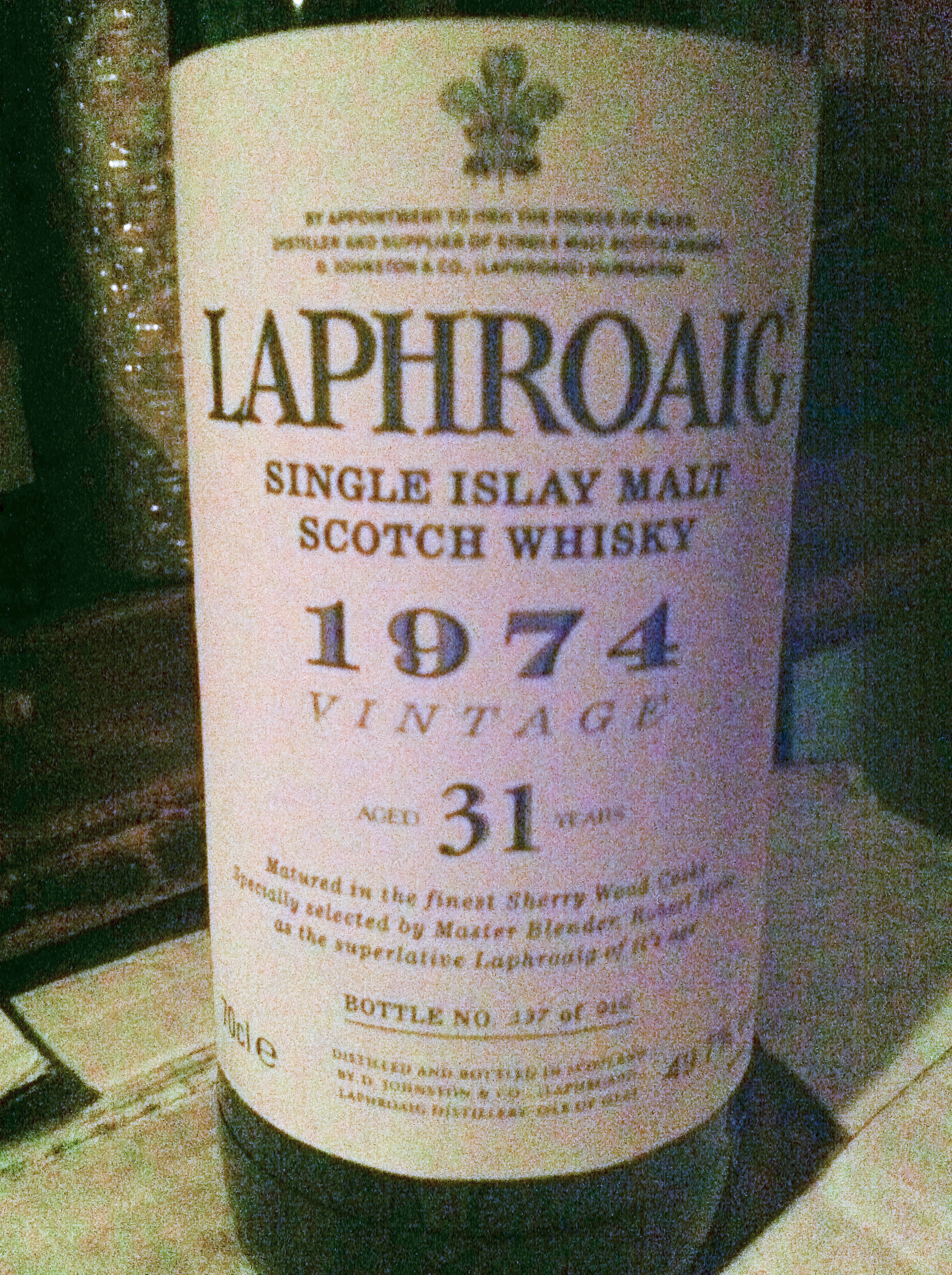 ラフロイグ Laphroaig 31yo 1974/2005 (49.7%, OB for LMDW, Sherry, 910 Bts.)