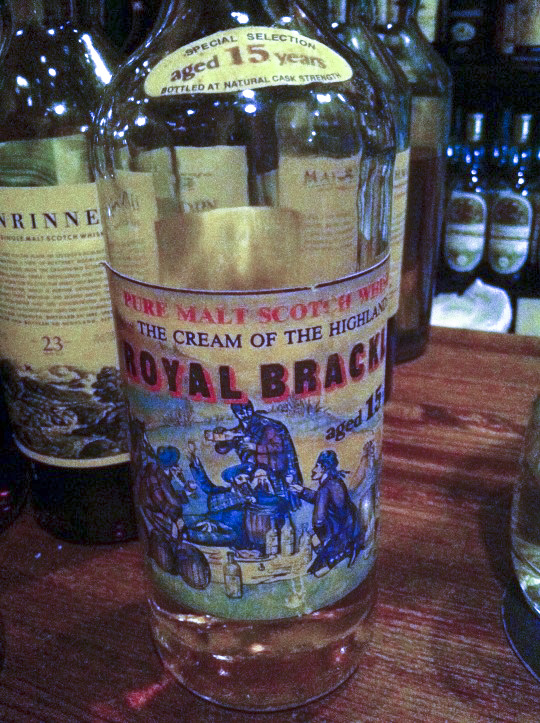 ロイヤルブラックラ　Royal Brackla 15yo 1972/1988 (64.5%, G&M for Intertrade, D07/’72 B07/’88, 75cl, 558bts) THE CREAM OF THE HIGHLANDS