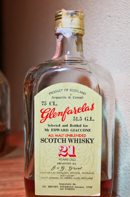 Whiskylink 写真部　Glenfarclas  21yo　51.5％　　　　　　for  E. Giaccone