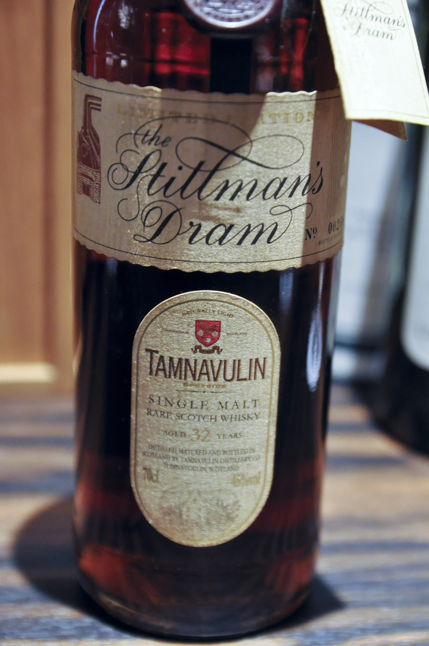 タムナブリン Tamnavulin 32yo (45%, OB, The Stillman’s Dram, btl no. 00268, 00’s)