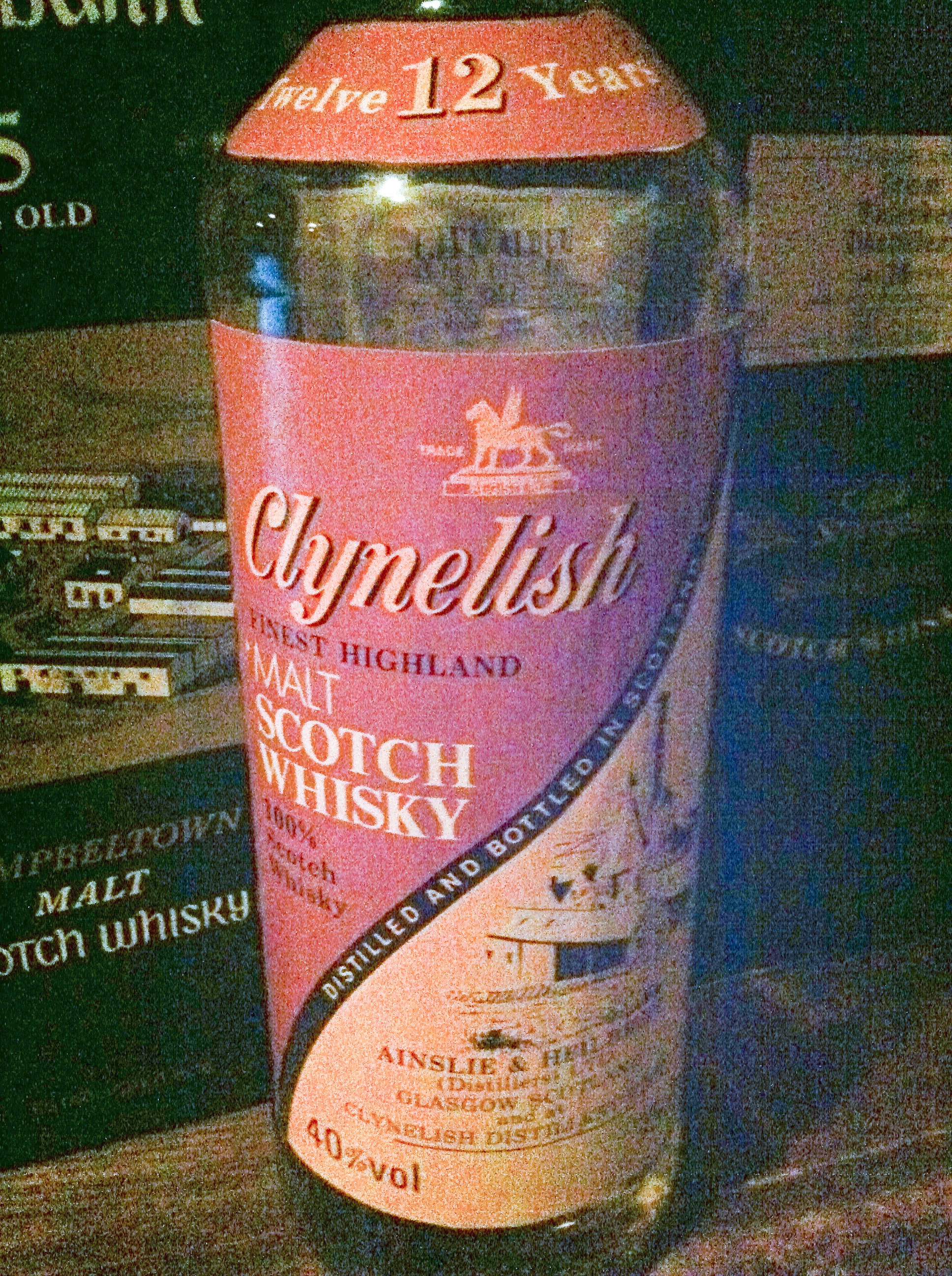 クライネリッシュ Clynelish 12yo (40%, G&M OB, Brown & cream label, 1980’s, Italy) c1985
