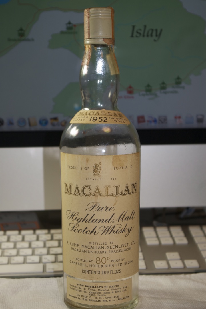 Macallan 1952.（注：テイスティング・コメントなし）