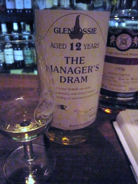 グレンロッシー　Glenlossie 12yo  (55.5%, OB, Manager’s Dram) 2004