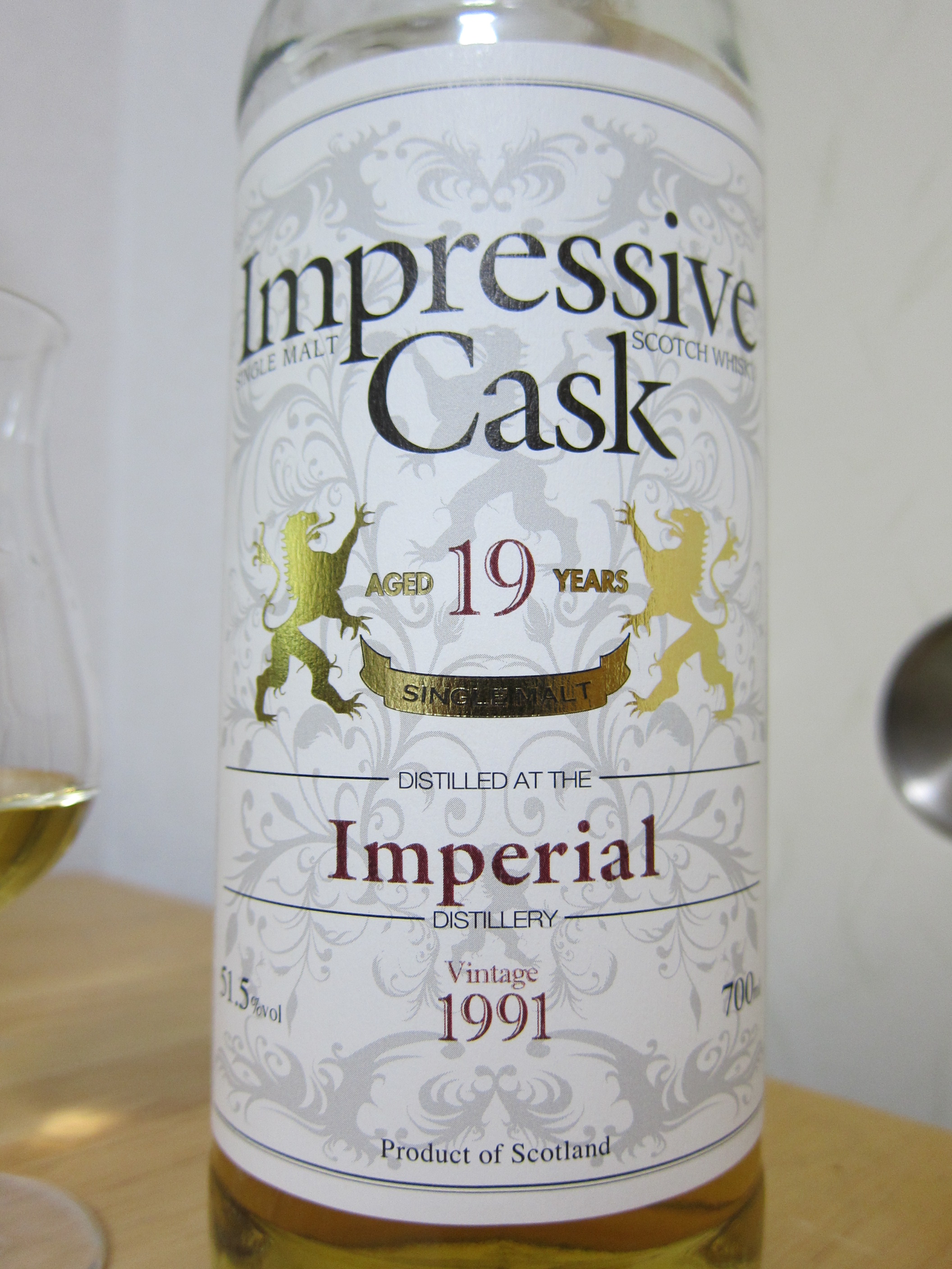 Impressive Cask Imperial 1991-2011　700ml 51.5%