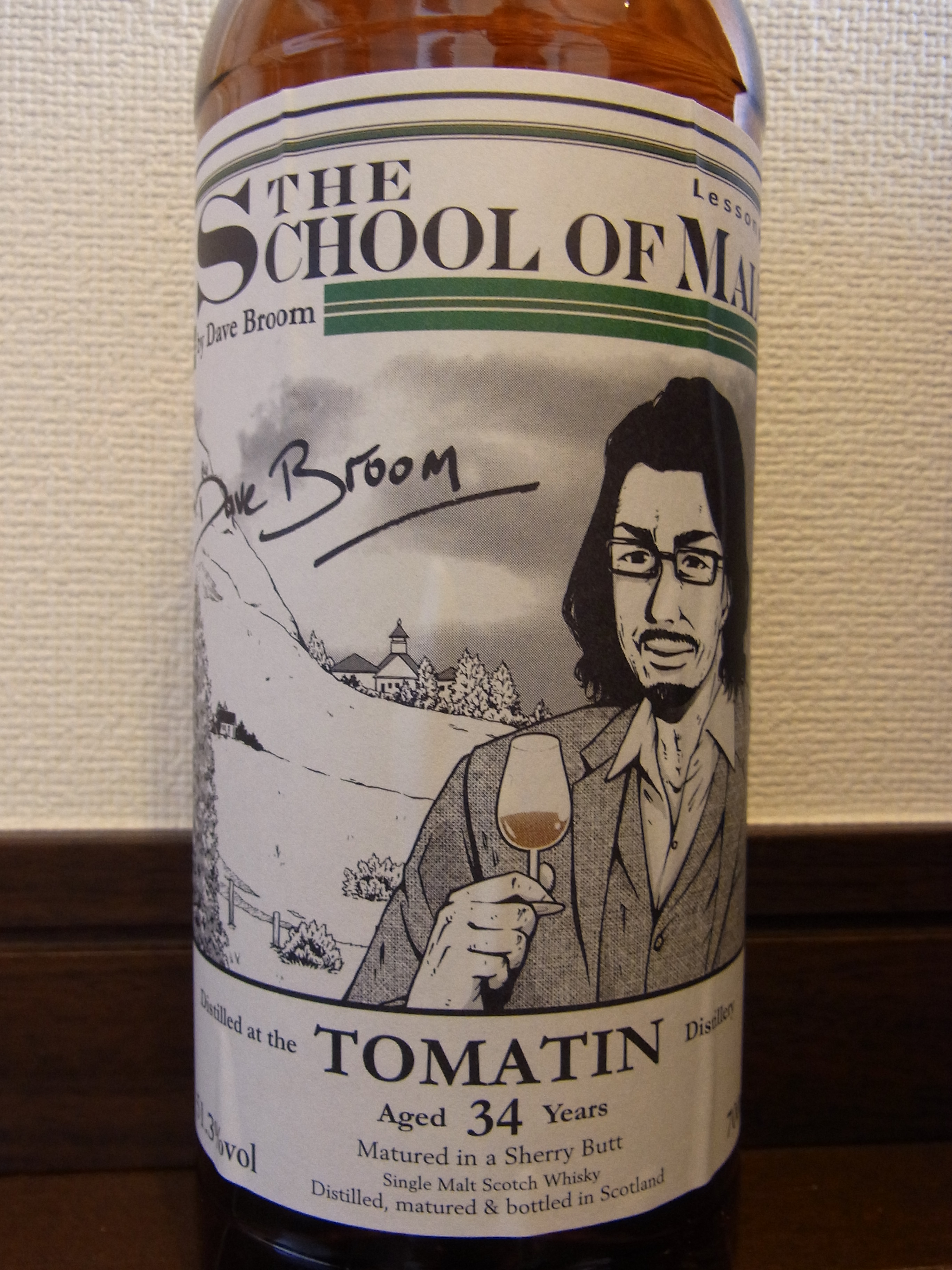 トマーティン TOMATIN 1976 34yo WHISK-E THE SCHOOL OF MALT 51.3%