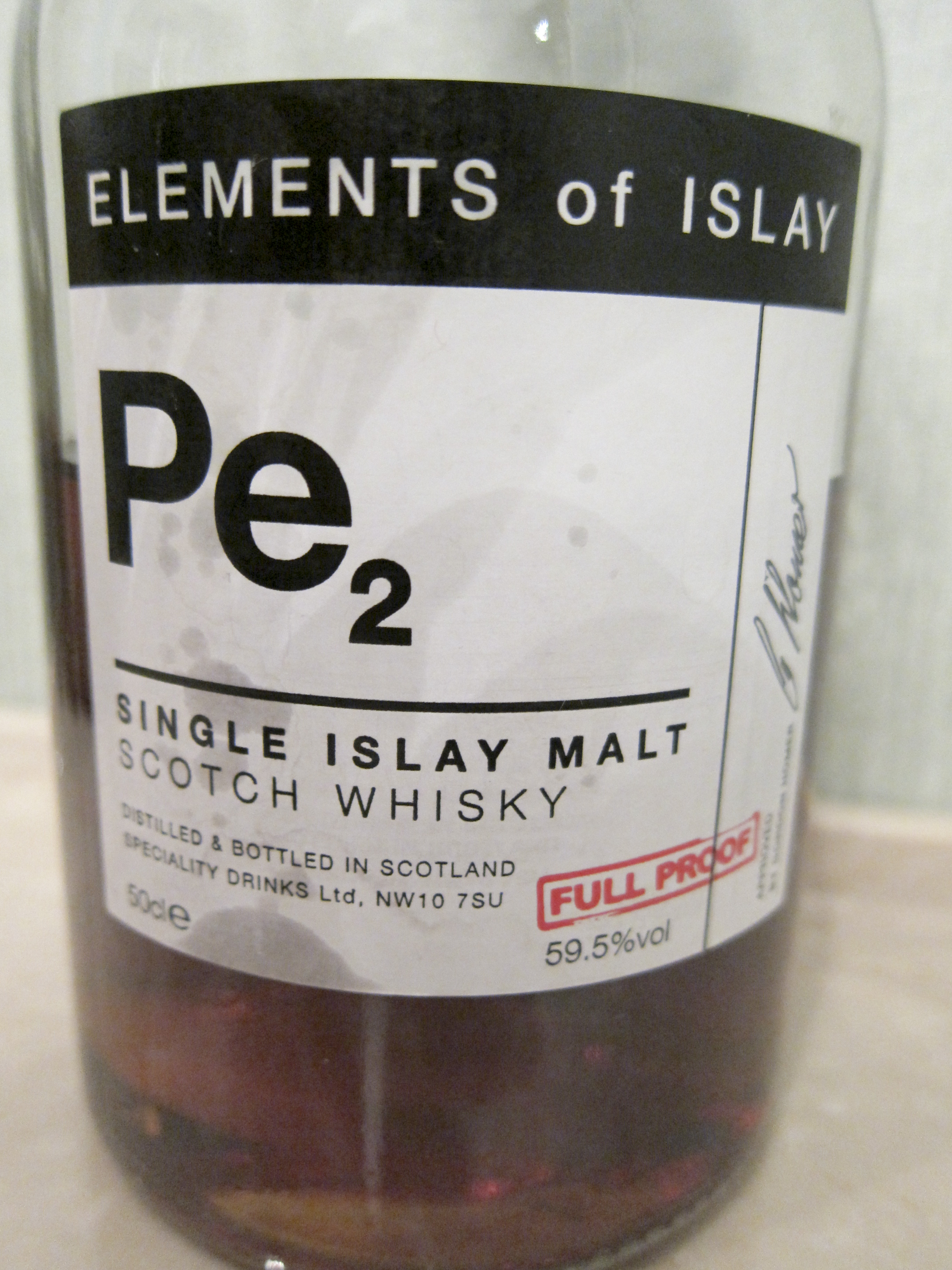 【BL/SC】ポートエレン Elements of Islay NAS ‘PE2’ (59.5%, Speciality Drinks Ltd, ‘Port Ellen’, 50cl)